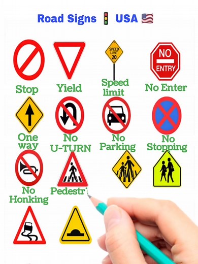 Understanding Common Road Signs in the USA