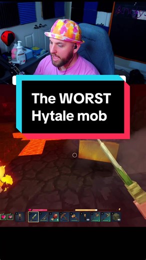 Is there anything worse? 👇😭I found the worst hytale mob in the game and lost all my loot. The magma rhino toad in hytale is brutal the game released today and this was my first time running into on. It seems ever mob in hytale has way to much health even the cows. Also cows will attack you which is wild. Totally different vibe than Minecraft but I’m loving the hytale gameplay. #gaming #hytale #hytalegame #minecraft #indiegames