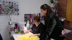 Waltham dress designer creates custom pieces covered in as many rhinestones as the customer wants