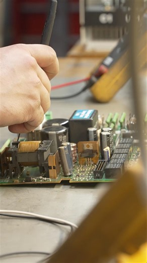 Industrial Electronics Distributor - Expert Repairs in Action #industrialelectronics #electronics