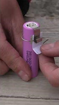 crash test of the samsung 35E battery #li_ion #18650battery #lifepo4 #21700battery #32700battery