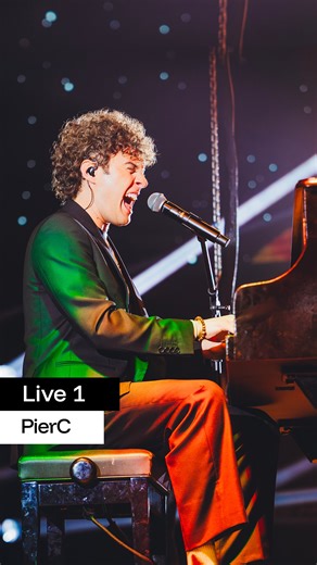 X Factor Italia on Instagram: "PierC - "Rocket Man" (I Think It’s Going To Be A Long Long Time) di Elton John - Live 1 X Factor 2025 La voce di @iampierc, insieme al pianoforte, è stata una carezza che ha riempito il palco #XF2025 #XF2025 è il giovedì su @skyitalia e @nowtvit"