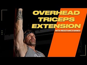 Resistance Bands Arm Exercise: Overhead Triceps Extension