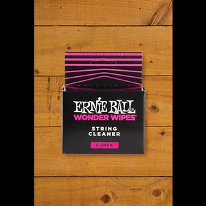 Ernie Ball Wonder Wipes | String Cleaner 6-Pack