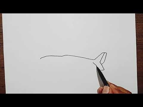 How to draw P-51 Mustang