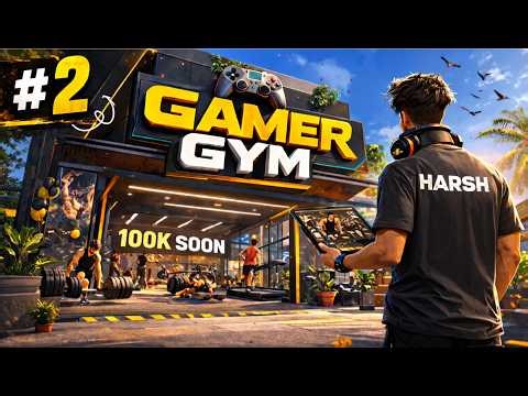 Building The Biggest Gamer Gym Ever! 💪 | Gym Simulator #2