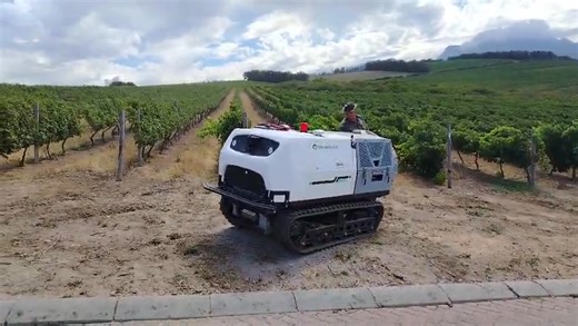 KMC Agri Solutions - South Africa busy with Demonstrations of the new and very impressive Osam S500 Pro Autonomous Multi Function Sprayer in the Cape Winelands 💯😍1️⃣🔥 #kmcagrisolutions #capewinelands #agriculture #OrchardAgri #impressive #stellenbosch #paarl #durbanville | KMC Agri Solutions - South Africa