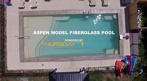This Aspen Fiberglass Pool is a Thursday Pools LLC model and is one of their most popular models; it has a spacious tanning ledge, 5 locations for bench seating, safety ledges and goes up to 5 feet deep. This is a very approachable style of inground pool with something everyone can enjoy. Ask us a Question & Check it out on our website: https://www.americanpoolandspaky.com/product/thursday-pools/pools/aspen/ | American Pool & Spa | Facebook