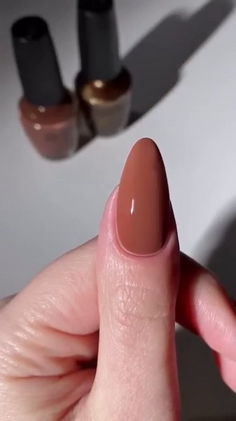 DIY Brown Chrome Nails ✨ EASY at Home! | Viral Nail Hack You NEED to Try