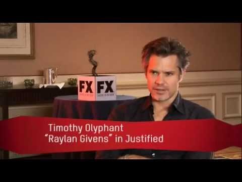 Justified - Timothy Olyphant About Raylan Givens