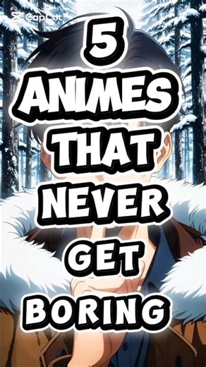 5 Animes that never get boring # shorts # best animes