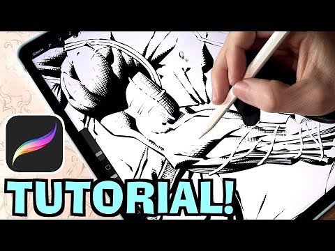 How To Ink On The iPad In 2022! With Procreate! *Lots Of Inking Tips!*☝🏻