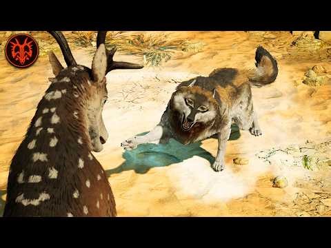 WOLF & DEER FULL SHOWCASE! | Path of Titans New Creatures