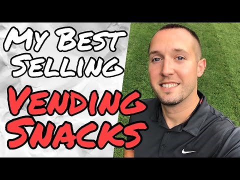 My Best Selling Vending Machine Snacks (NAYAX coupon in description!)