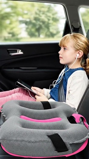 All Aboard Baby! Inflatable Car Booster Seat With Storage Bag| Travel Hack For Busy Parents