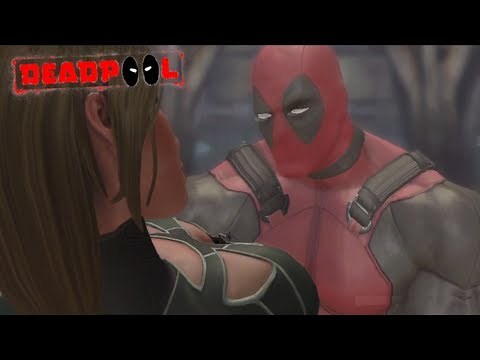 Deadpool (Video Game) - Making Out with Rogue (Xbox 360 PS3 PC) HD