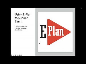 How to use E Plan to submit a 2022 Tier 2 report