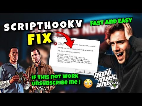 How to Fix Script Hook V After GTA 5 New Update | Script Hook V Not Working (2026)