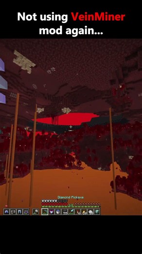 Nou using Veinminer mod again...
