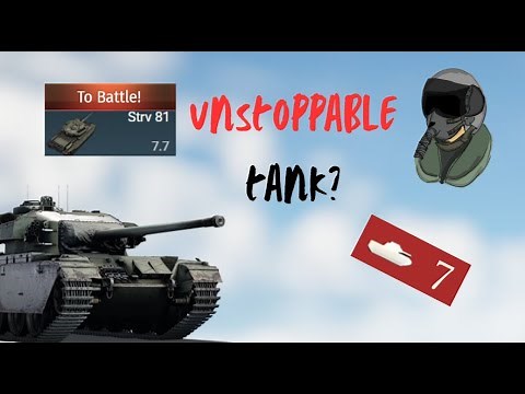 Unstoppable Tank At Its Battle Rating │Strv 81 War Thunder