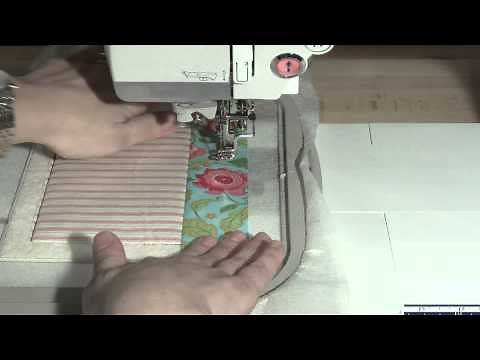 How to Stitch Folded Fabric Borders