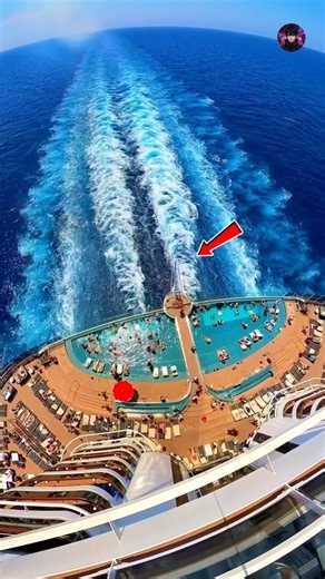 How Cruise Ships Fill Their Pools 🤔#shorts