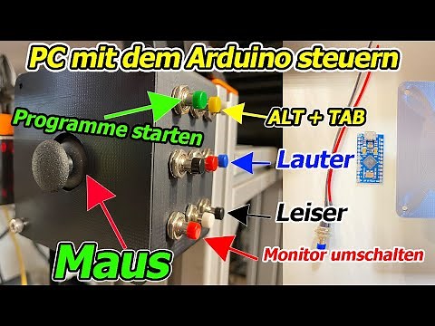 SimRig Upgrade: PC mit dem Arduino steuern! Keyboard | Maus | Medientasten | Programme starten