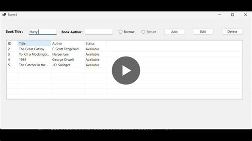 .NET Windows Forms CRUD App in C# | Jamil Shehab posted on the topic | LinkedIn