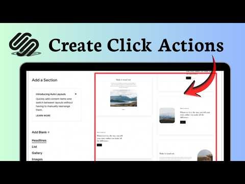 How to add buttons on Squarespace (Fast Interaction)
