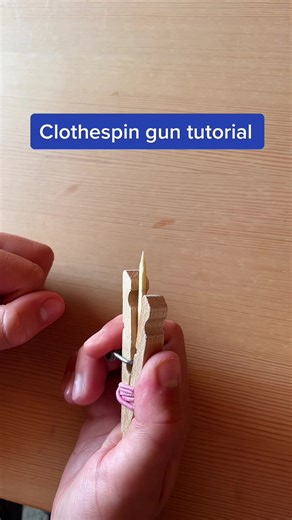 DIY Clothespin Gun Tutorial