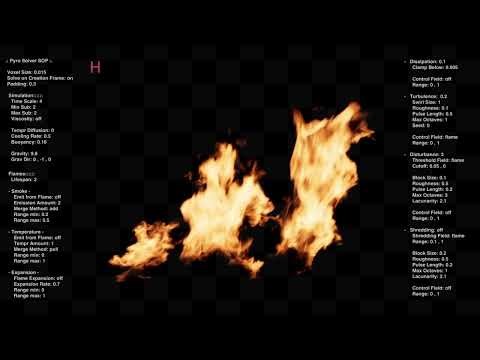 Houdini | Fire (free examples)