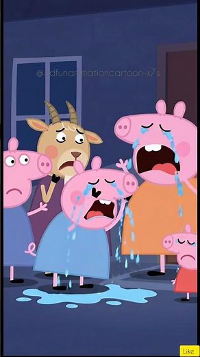 crying peppa pig 😭🐷 mummy pig crying 😭😂