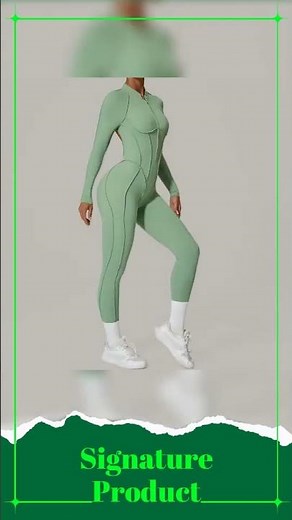 Padded Women Long Sleeve Sport Yoga Jumpsuit Workout Clothes for Women Sportwear Backless Zipper ...