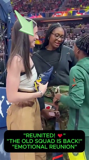Erica Wheeler's EMOTIONAL Reunion with Caitlin Clark & Aliyah Boston at All-Star Weekend!