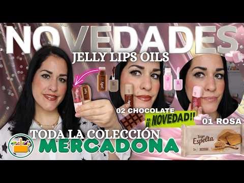 🔥HOY MIERCOLES 25 MARZO🔥NOVEDADES MERCADONA JELLY LIP OIL💄🍫+GALLETAS NUEVAS ESPELTA🌾
