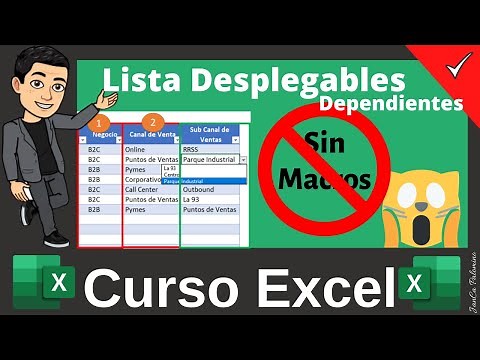 CX#13 👉 Cómo Hacer LISTAS DESPLEGABLES DEPENDIENTES de varios FILTROS sin MACROS 😱 en Excel