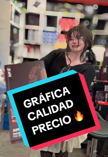 Es la gráfica calidad precio que necesitas en tu vida;) @Jennie So #pcgamer #grafica #setupgaming #cyberplaza #fyp