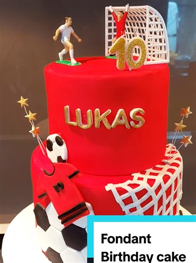 How to Create a Football Themed Birthday Cake