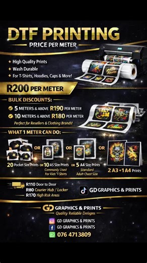 Affordable DTF Printing Services for Your Custom Designs