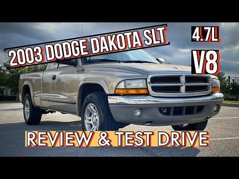 2003 Dodge Dakota SLT 4.7L V8 Review & Test Drive