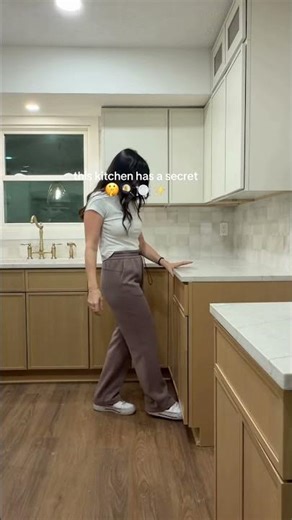 Hidden toe kick drawers for the win! #kitchen #lifehack #hack #secret #renovation