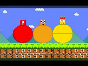 numberblocks 1 and 2 and 3 inflation