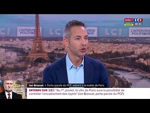 "As of January 1st, the city of Paris will be able to control rent control" - Ian Brossat