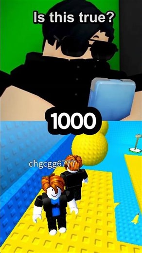 It this TRUE ? #roblox #short #craft