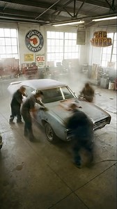 All Rise for The Judge: 1969 Pontiac GTO Full Restoration. ⚖️🔥 #pontiacgto #thejudge #classiccars #v8engine | RestoPure ASMR