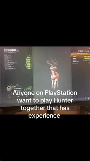 Someone tgats at least above level 50#huntercallofthewild #hunting #playstation #deerhunting #whitetail