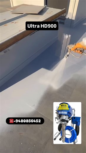 Meco airless spray machine on Instagram: "ULTRA HD900 Best Airless Spray Painting Machine.😍 📞☎️Contact now on +919480856452 Airless paint and putty machine/waterproofing machine/ Airless spray painting machine/putty and paint machine/grouting pumps, accessories and more METRO INDUSTRIES 🏬 is in Bangalore 560062 #airless #airlesssprayer #airlesspaintsprayer #airlessputty #airlessspraygun airlessputtysprayer airlesspainting airlesspaintsprayers waterproof construction buildingconstruction graco