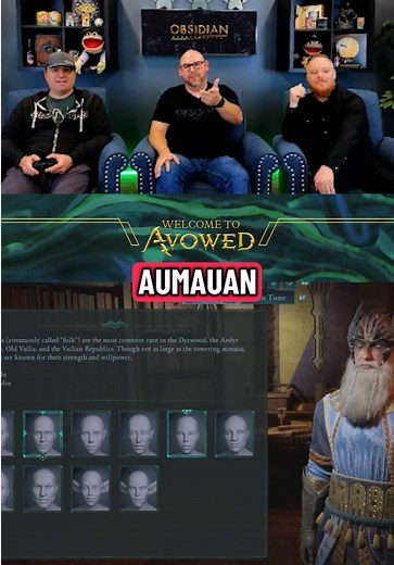 Avowed: New Playable Races and Character Presets Revealed