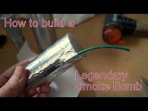 RAUCHBOMBE TUTORIAL ---- HOW TO MAKE A SMOKE BOMB ---- DIY SMOKE GRENADE