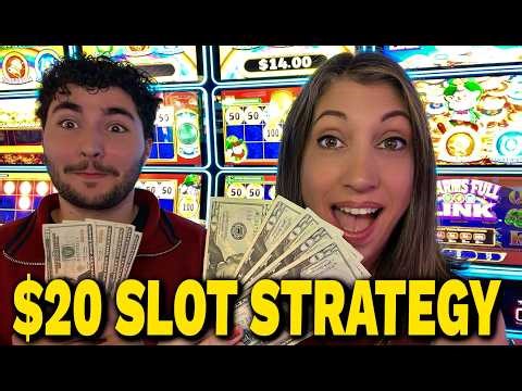 $20 slot strategy - Mother/Son slot challenge - Who wins? 😮 🎰 🍀